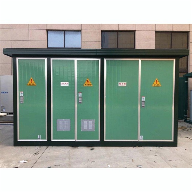 天柱1600KVA欧式箱式变压器